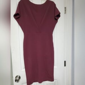 Halogen Burgundy Dress
